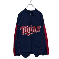 【Majestic】 MLB ツインズ ハーフジッププルオーバー S-3105のサムネイル