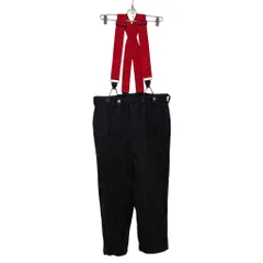 【WOOLRICH】 90s メキシコ製 サスペンダー ウールパンツS-3365のサムネイル