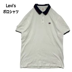 Levi's リーバイス ポロシャツ ロゴ刺繍 Lのサムネイル