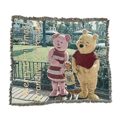 vintageラグ カーペット フォト くまのぷーさん 写真 1638のサムネイル