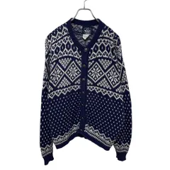 【WOOLRICH】 80s USA製 紺タグ ノルディック柄ガーディガン S-3546のサムネイル