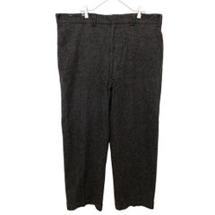 【Woolrich】 70's 白タグ VINTAGE ストライプ 厚手ウールパンツ S-881