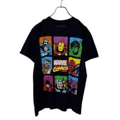 【MARVEL】 Comics Character Spider-Man Thor Hulk Comics Character Collection T-Shirt S-5816