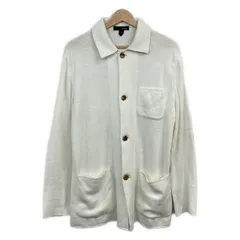 lardini(ラルディーニ) カーディガン サイズXL メンズ美品  - JXLJM73J 白×ベージュのサムネイル