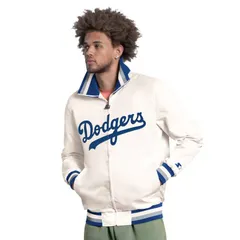 スターター レディース アウター ジャケット・ブルゾン キャップ ロゴ Menstarter White Los Angeles Dodgers The Captain Cooperstown Logのサムネイル