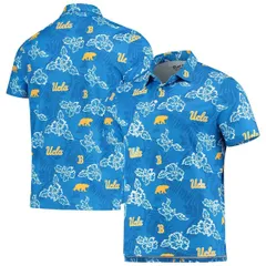 レインスプーナー メンズ トップス ポロシャツ Mens Reyn Spooner Blue UCLA Bruins Performance Polo Blue ブルーのサムネイル