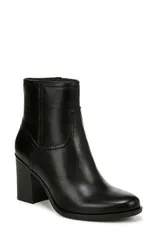 ナチュライザー レディース シューズ ブーツ・レインブーツ Naturalizer Kalina Bootie Black Leather ブラックのサムネイル