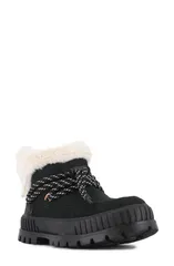 パラディウム レディース シューズ ブーツ・レインブーツ Palladium Pallashock Lo Hiver Waterepellent Faux Fur Boot Black ブラックのサムネイル