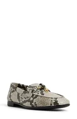 アルド レディース シューズ スリッポン・ローファー ALDO YBilide Loafer White Black ホワイトのサムネイル