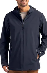カッターアンドバック メンズ アウター ジャケット・ブルゾン Cutter Buck Camano Everyday Jacket Navy Blue ネイビーのサムネイル