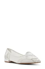 テッドベーカー レディース シューズ パンプス Ted Baker Ella Mae Pointed Toe Flat White ホワイトのサムネイル