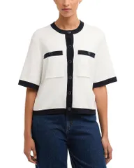バブアー レディース アウター ニット・セーター Barbour Sloane Knit Sweater Cloud Navy ネイビーのサムネイル