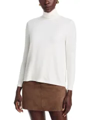 マジェスティック レディース アウター ニット・セータートルネック Majestic Filatures Turtleneck Top Cream クリームのサムネイル