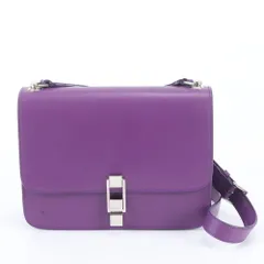 極美品 YSL サンローラン パリ ル カレ レザー ショルダーバッグ 斜め掛け クロスボディ ハンド トート レディース RIE EL46-6【中古】のサムネイル