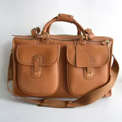 【極美品/希少】GHURKA 【THE EXPRESS NO.2】ショルダー ボストン バッグ レザー グルカ 26070533のサムネイル