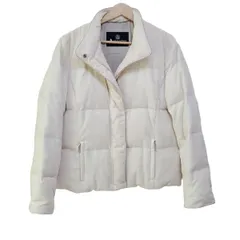 Aquascutum(アクアスキュータム) ダウンジャケット サイズ7 S レディース - アイボリー 長袖/冬のサムネイル