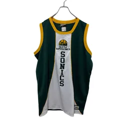 【Majestic】 NBA Seattle SuperSonics Basketball Shirts シアトルスーパーソニックス ゲームシャツ S-5302のサムネイル