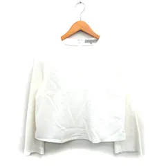 エムプルミエ M-Premier カットソー Tシャツ 長袖 シンプル 38 アイボリー 白 /KT19のサムネイル