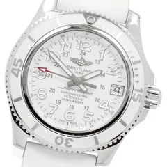 ブライトリング BREITLING A17312 スーパーオーシャンII 36 デイト 自動巻き レディース 箱・保証書付き_970553のサムネイル