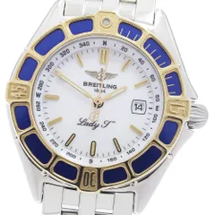 ブライトリング BREITLING D52065 レディJ デイト YGベゼル クォーツ レディース 保証書付き_972967のサムネイル