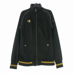 ドレスキャンプ DRESSCAMP × チャンピオン CHAMPION トラックジャケット ブルゾン 長袖 46 ブラック 黒 3553-220939のサムネイル