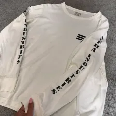 Alpha Industries アルファ インダストリーズ サイド ロゴ ロングスリーブ Tシャツ Mのサムネイル