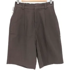 エイチアンドエム H＆M 26SS ATELIER コットンリネン タック ハーフパンツ メンズ US：30-31 のサムネイル