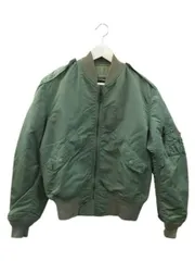アルファ ALPHA L-2B フライトジャケット MIL-J-7448C ミリタリージャケット USA製 セージグリーン Mのサムネイル