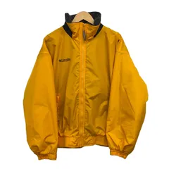columbia(コロンビア) ブルゾン サイズL メンズ美品  - ダークイエロー 長袖/ジップアップ/裏起毛/冬のサムネイル