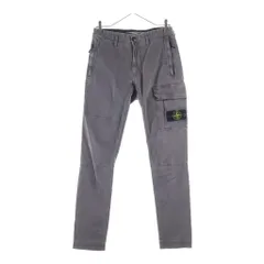 STONE ISLAND (ストーンアイランド) Straight-Leg Cargo Trousers ロゴワッペン カーゴパンツ パープル 741530504 741530504のサムネイル
