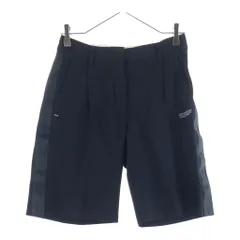 OFF-WHITE (オフホワイト) 20AW Formal Shorts サイドロゴ ハーフパンツ ショーツ ブラック OWCA110E20FAB001のサムネイル