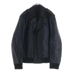 NUMBER (N)INE (ナンバーナイン) 04AW ダブルブレスト レザージャケット ブラックのサムネイル