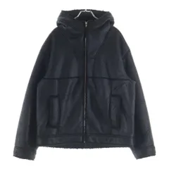 SUPREME (シュプリーム) 23SS Faux Shearling Hooded Jacket フードジャケット ブラックのサムネイル