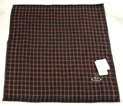 未使用◇Vivienne Westwood　タオルハンカチ　チェック　ヴィヴィアンウエストウッドのサムネイル