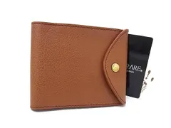■美品■ PRARE プレリー レザー 二つ折り 財布 ウォレット 札入れ カード入れ メンズ レディース ブラウン系 DP3140のサムネイル