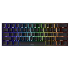 【国内正規品】MonsGeek(モンスギーク) FUN60 Pro SP 無線対応モデル HEセンサー 0.01mm ラピッドトリガー対応 磁気スイッチ Akko Glare Magnetic Switch 英語配列 テンキーレス サイドプリント 有線8K e