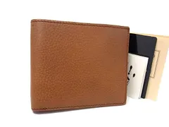 ■美品■ PRARE プレリー レザー 二つ折り 財布 ウォレット 札入れ カード入れ 小銭入れ レディース ブラウン系 DP3208のサムネイル