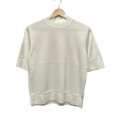 mila schon(ミラショーン) 半袖セーター サイズ42 M レディース新品同様  白 ハイネックのサムネイル