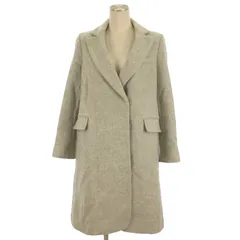 ジルスチュアート JILL STUART チェスター コート ロング ライトグレー S ■TCのサムネイル