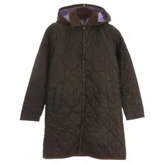 ラベンハム LAVENHAM キルティング コート 中綿 ブラウン 34 ■TCのサムネイル
