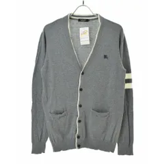 【BURBERRYBLACKLABEL】コットンニット長袖カーディガンのサムネイル