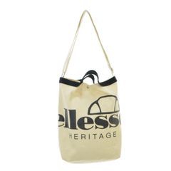 ellesse EAE6906R HERITAGE プリント 2WAY キャンバストートバッグ