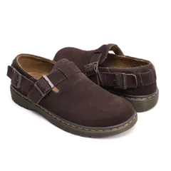 ドクターマーチンDr.Martens JORGE C スウェードストラップシューズ 焦げ茶UK6(25cm位)のサムネイル