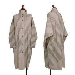 パパスPapas 裏メッシュ時計プリントリネンショートパンツ 紺52LL