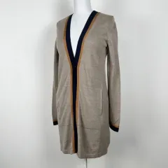システム/ロング ニット カーディガン Vネック ウール レディース Fサイズ 85 S 90/ラデンのサムネイル