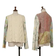 トリココムデギャルソンtricot COMME des GARCONS ニット切替カーディガン オフ他Mのサムネイル