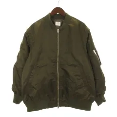コーエン coen 2WAY 中綿 MA-1 ジャケット ブルゾン カーキ 260508Eのサムネイル