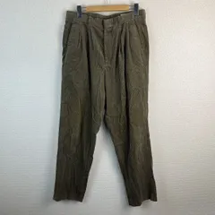Eddie Bauer エディーバウアー コーデュロイパンツ タック ブラウン 33 メンズ 古着 アメカジ クラシックのサムネイル