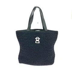 PICONE ピッコーネ トートバッグ  巾着/司祭/フェイクストロー    ブラック レディース / 240001211356のサムネイル