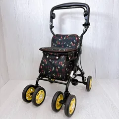 幸和製作所 テイコブ ルーティ SIMD01 シルバーカー 花柄 歩行補助 座れるのサムネイル
